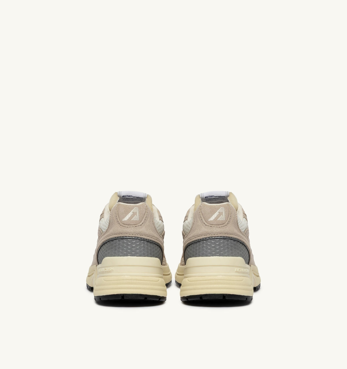 Hyperway Sneaker – Sand Brown/Silver Suede & Mesh